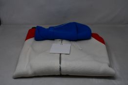 An as new Sunnei Maglia Unita Zipped Hoodie (M, 0117 White).