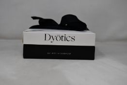 A boxed as new Dy?tics Eye Brow Henna Starter Kit by Mrs. Highbrow.