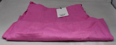 An as new Jacquemus la Robe Limao pink halter neck mini dress (Size 36).