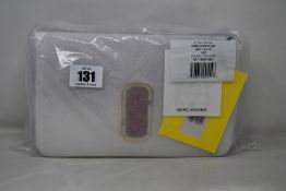 An as new Marc Jacobs The J Marc leather True Red shoulder bag.