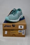 Two pairs of women's as new Asics GT1000-11 Trainers in Sage/Soothing Sea (Sizes 1x UK 4 and 1x UK