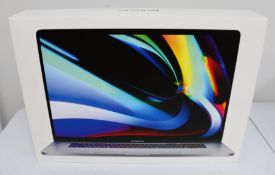 A pre-owned Apple MacBook Pro (16-inch, 2019) in Space Grey with Intel Core i9 8-Core 2.4GHz CPU, 32