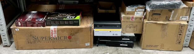 COLLECTION ONLY: A quantity of new and pre-owned networking and IT items (All items untested, sold a