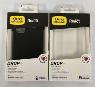 Thirty boxed as new OtterBox React Series Cases in Black for Samsung Galaxy A02s (EAN: 840104251553)