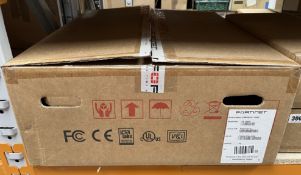 A boxed as new Fortinet FortiGate 1500D Network Security/Firewall Appliance (M/N: FG-1500D P/N: P129