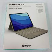 A boxed as new Logitech Combo Touch for iPad Pro 12.9-inch (5th generation) in Grey (EAN: 5099206095