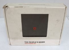 A boxed as new Bobcat Miner 300 Helium Hotspot for HNT (M/N: EU868) (EU power supply included. Box o