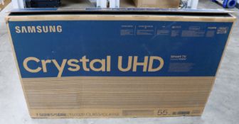 COLLECTION ONLY: A boxed as new Samsung Series 7 UE55TU7092U 55