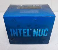 A boxed as new Intel NUC 10 i3 Barebone Mini PC Kit (M/N: NUC10FFNK P/N: BXNUC10i3FNK2 EAN: 50320371