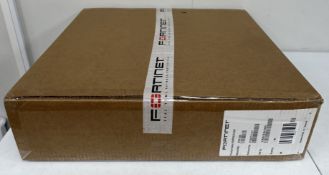 A boxed as new Fortinet FortiWLC-50D Wireless LAN Controller (M/N: FWC-50D P/N: P19427-01-01) (Box s