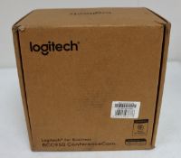 A boxed as new Logitech BCC950 ConferenceCam (P/N: 960-000867 EAN: 5099206038776) (Box opened. Grade