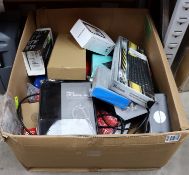 COLLECTION ONLY: A quantity of assorted new and pre-owned electrical items and accessories (All item