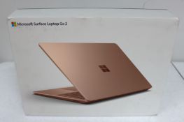 A pre-owned Microsoft Surface Laptop Go 2 12.4