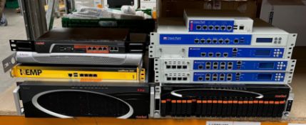 COLLECTION ONLY: Ten pre-owned networking devices - 1 x Riverbed Steelhead CXA-00755-B010 Load Balan