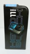 A boxed as new GoPro Hero11 Black Special Bundle (EAN: 818279029024) (Box sealed, some damage to box