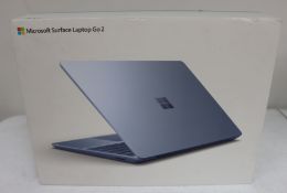 A pre-owned Microsoft Surface Laptop Go 2 12.4