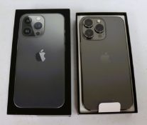 SOLD FOR PARTS: An as new Apple iPhone 13 Pro (Global/A2638) 256GB in Graphite (Blacklisted, sold fo