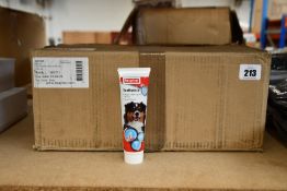 Eighty four tubes (100g) of Beaphar Liver Flavour Toothpaste for cats and dogs.