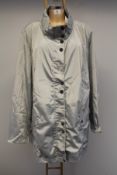 An as new Ulla Popken soft shell silver/grey jacket (EU 58/60).
