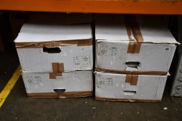 A set of four pre-owned genuine 18