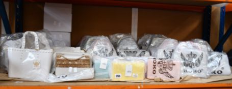 A quantity of assorted as new Koko handbags, purses and related (Approximately 35 items).