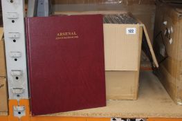 Eighteen Arsenal 'A History of 1930' books.