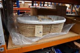 An as new Gloop! Moses Basket With Magic Sky Design.