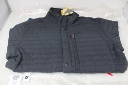 An as new Relwen Windzip jacket in midnight (Size M).