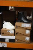 Five pairs of women's as new Kurt Geiger footwear: Vegan Leighton 2 (EU 37, 40), Vegan Taxon 2 (EU