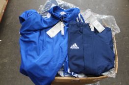A large quantity of assorted as new Adidas Sportswear to include ENT 22 Tees and Jackets (Youths)