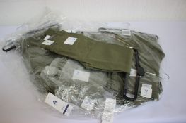 Six pairs of women's as new Brax Mary slim-fit jeans in green (Various sizes).