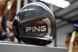 An as new Ping Altra CB G425 Max adjustable 10.5 right handed driver.
