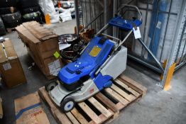 A pre-owned Yamaha YLM 346 lawnmower.