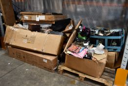 A large quantity of household and related items.