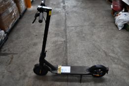 A pre-owned Xiami electric scooter, no charger (Viewing advised).