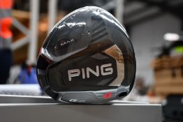 An as new Ping Altra CB G425 Max adjustable 10.5 right handed driver.