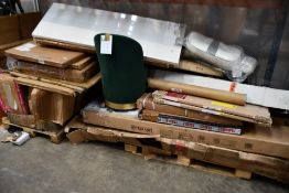 A quantity of household and related items.