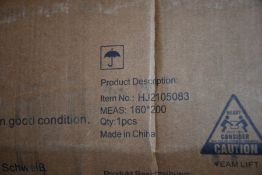 An as new boxed Vesgantti king size mattress