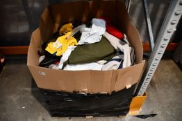 A large quantity of assorted pre-owned clothing and related items