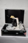 A pre-owned Nikon Microscope Eclipse E200 in case