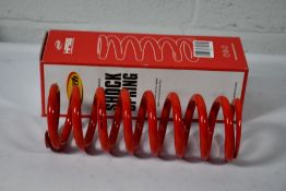 An as new K -Tech RCU Spring 56N 2601g KYB/Showa 50mm Red Ral 302