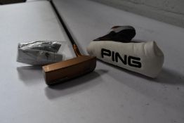 A Ping Heppler PP59 golf putter