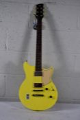 A Yamaha Revstar Element RSE20 Electric Guitar, Neon Yellow
