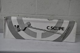 A boxed C.Scope CS 3 MXI Pro metal detector