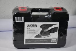 An as new Sparky professional sander (MP251)