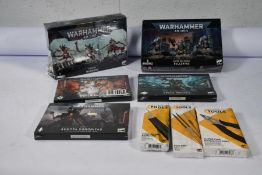 Three packs of Warhammer 40,000 index cards
