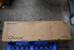 A pre-owned Roland JUNO-DS 88 Synthesizer Keyboard