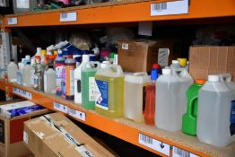 A large quantity of assorted Cleaning/Disinfectant Products