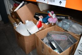 Miscellaneous items to include hardware, household/office items and cleaning products