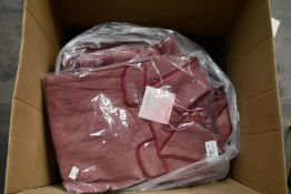 A quantity of children's Papillon burgundy Astor dresses in various sizes (Approximately 25 items)